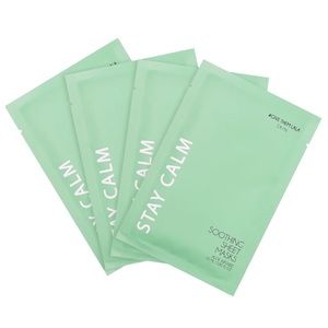 GIVE THEM LALA SKIN SOOTHING SHEET MASK ALOE INFUSED X4 - BRAND NEW, NO BOX